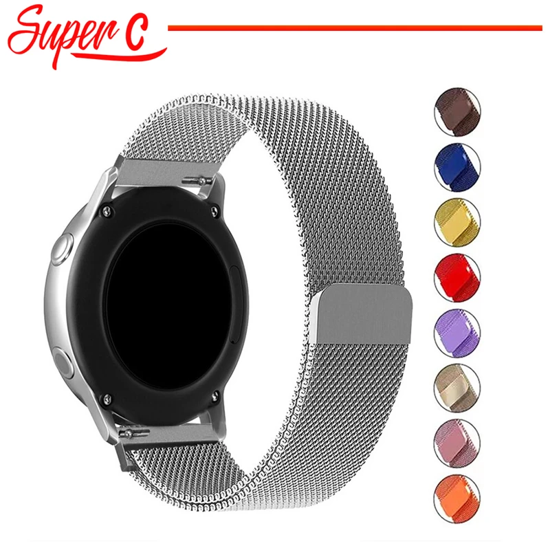 بند سوپرسی مدل Milanese مناسب برای ساعت هوشمند سامسونگ Galaxy Watch Active / Watch 2 40mm / Watch 2 44mm