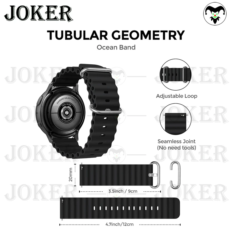بند جوکر مدل Ocean-JK مناسب برای ساعت هوشمند هپی تاچ K56 / K56 Pro / K56 Ultra