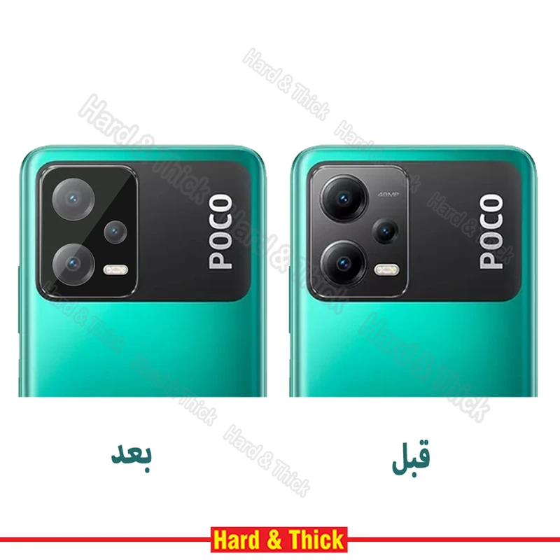 محافظ لنز دوربین هارد اند تیک مدل 3D-HT مناسب برای گوشی موبایل شیائومی Poco X5 5G