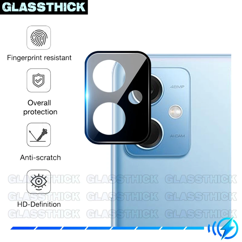 محافظ لنز دوربین گلستیک مدل 3D-GL مناسب برای گوشی موبایل شیائومی Redmi Note 12 5G