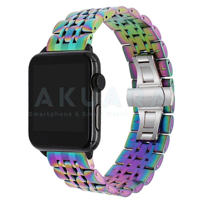 بند آکوآرا مدل 7Bead مناسب برای اپل واچ Series SE 2022 Aluminum Case 40mm / SE 2021 Aluminum Case 40mm / Series 5 40mm / Series 6 40mm / Series 4 40mm