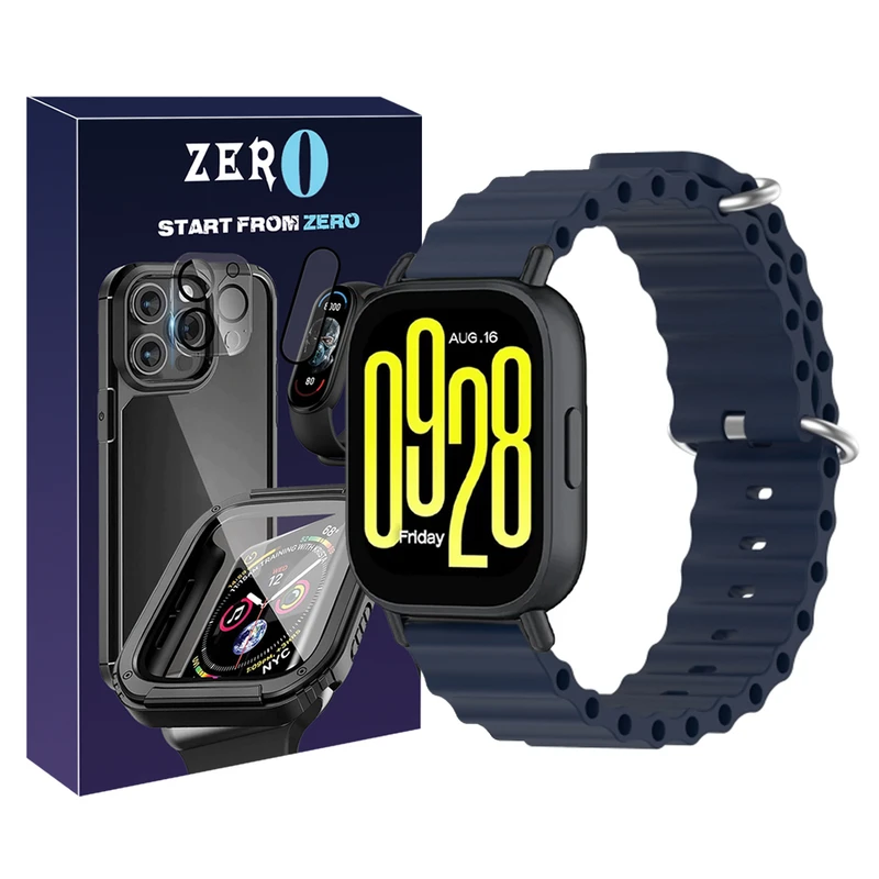 بند زیرو مدل Ocean ZR TW مناسب برای ساعت هوشمند شیائومی Redmi Watch 5 Active / Redmi Watch 5 Lite