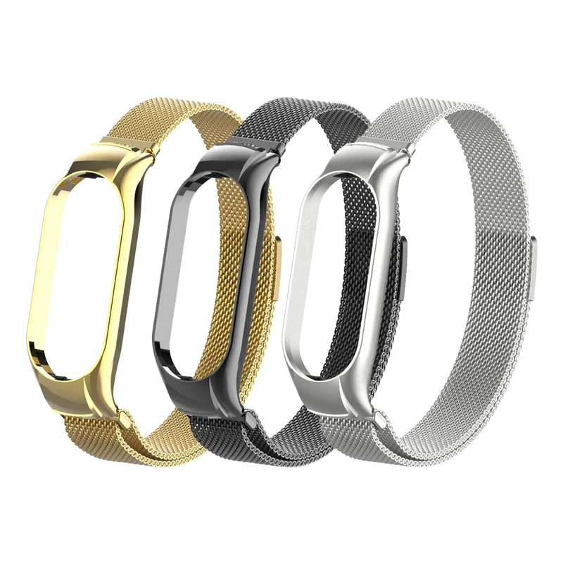 بند زیرو مدل Milanese ZR مناسب برای ساعت هوشمند شیائومی Mi Band 7