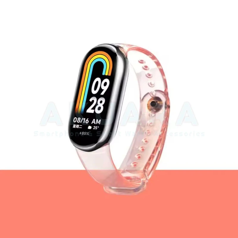 بند آکوآرا مدل Transparence مناسب برای ساعت هوشمند شیائومی Mi Band 9