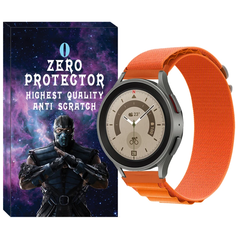 بند زیرو مدل Loop Alpine مناسب برای ساعت هوشمند سامسونگ Galaxy Watch Active 1 / Active 2 40mm / Active 2 44mm / Watch 3 size 41mm / Galaxy Watch 4 40mm / watch 4 42mm / watch 4 44mm / watch 4