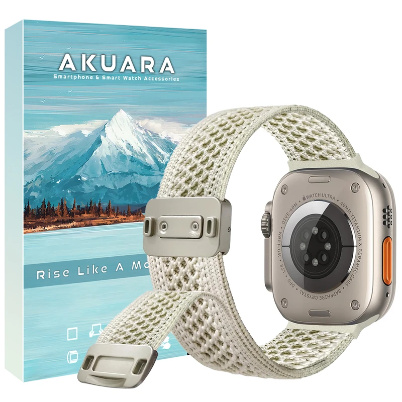 بند آکوآرا مدل Concave مناسب برای اپل واچ Ultra / Ultra 2 49mm