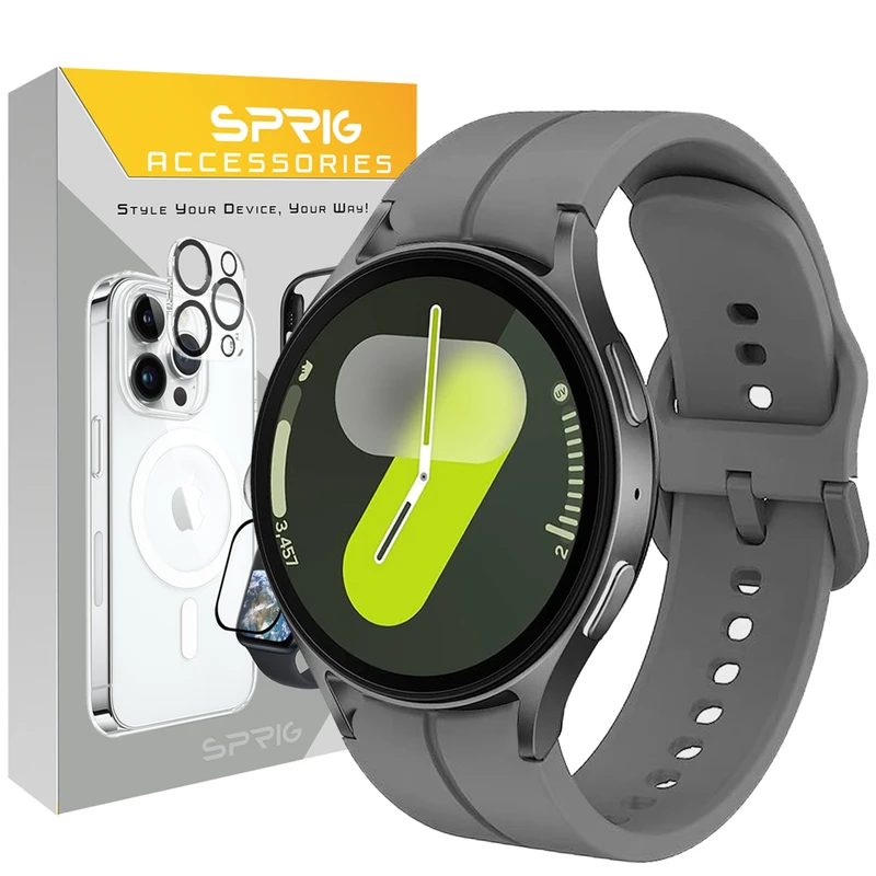 بند اسپریگ مدل Silic Origi مناسب برای ساعت هوشمند سامسونگ Galaxy Watch 7 40mm / Watch 7 44mm / Watch FE 40mm