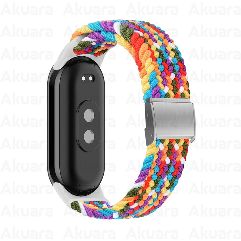 بند ساعت آکوآرا مدل Woven GK مناسب برای ساعت هوشمند شیائومی Mi Band 8/9
