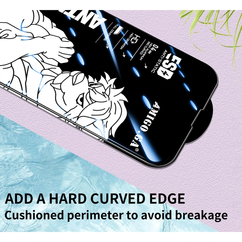محافظ صفحه نمایش آنتی استاتیک اسپریگ مدل Amigo_Ans مناسب برای گوشی موبایل شیائومی Poco F3 GT / Poco F4 GT / Redmi K50 Gaming / Redmi Note 12 Pro 5G / Redmi Note 12 Pro Plus