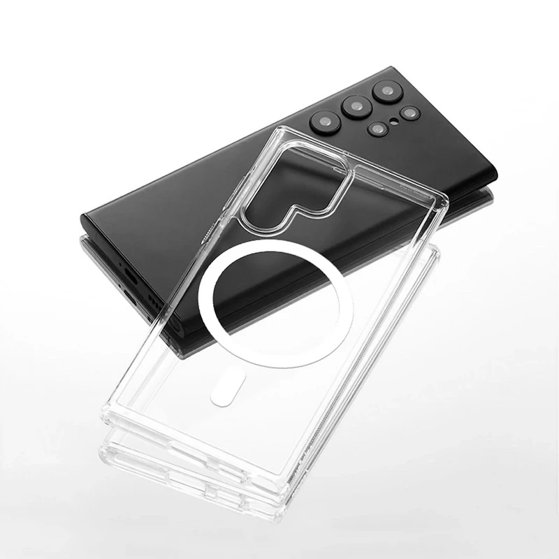 کاور آکوآرا مدل MagSafe مناسب برای گوشی موبایل سامسونگ Galaxy S22 Ultra