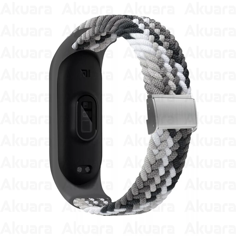 بند ساعت آکوآرا مدل Woven GK مناسب برای ساعت هوشمند شیائومی Mi Band 3/4/5/6/7