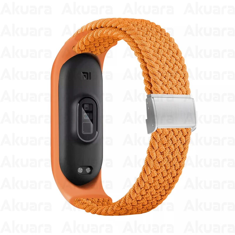بند ساعت آکوآرا مدل Woven GK مناسب برای ساعت هوشمند شیائومی Mi Band 4/5/6
