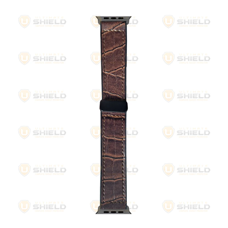 بند آلتیمیت شیلد مدل BB Leather Mag مناسب برای اپل واچ 38/40/41 میلی متری