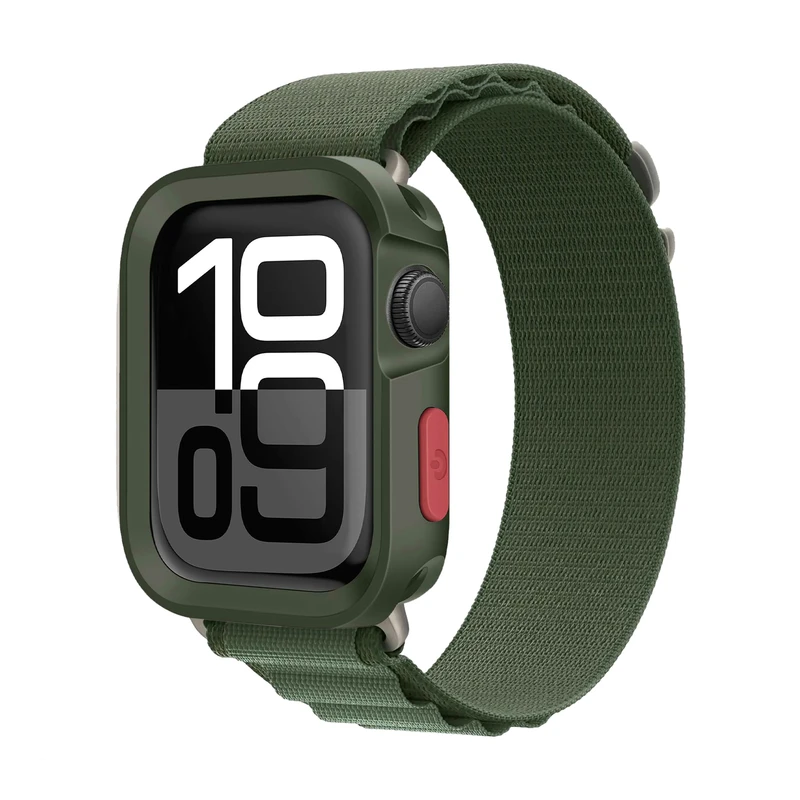 بند آکوآرا مدل Alpine Amizze مناسب برای اپل واچ سری 10 42mm به همراه کاور