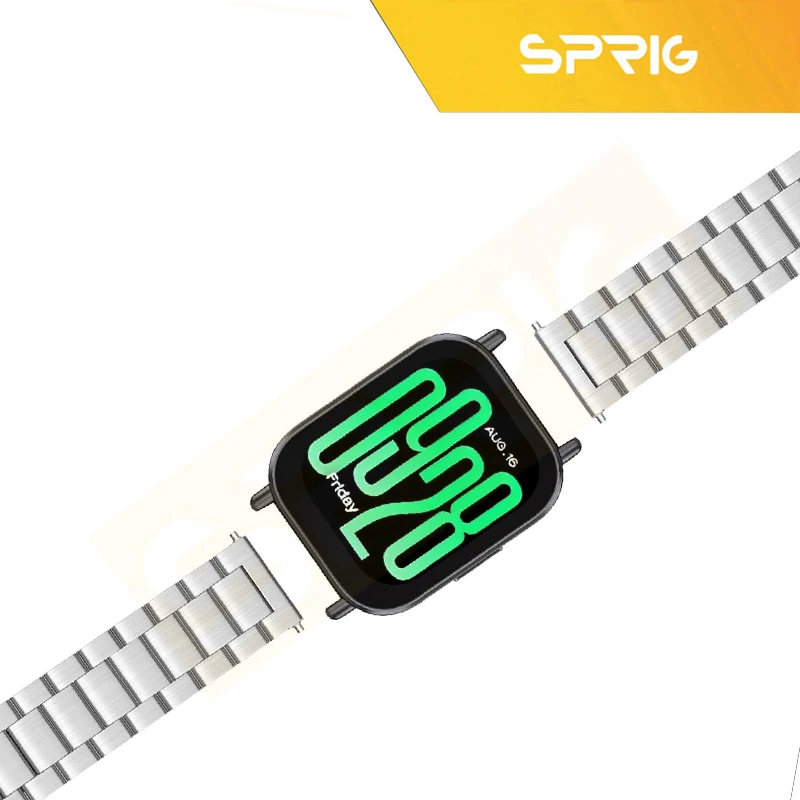 بند اسپریگ مدل 3Bead Guard مناسب برای ساعت هوشمند شیائومی Redmi watch 5 active به همراه کاور