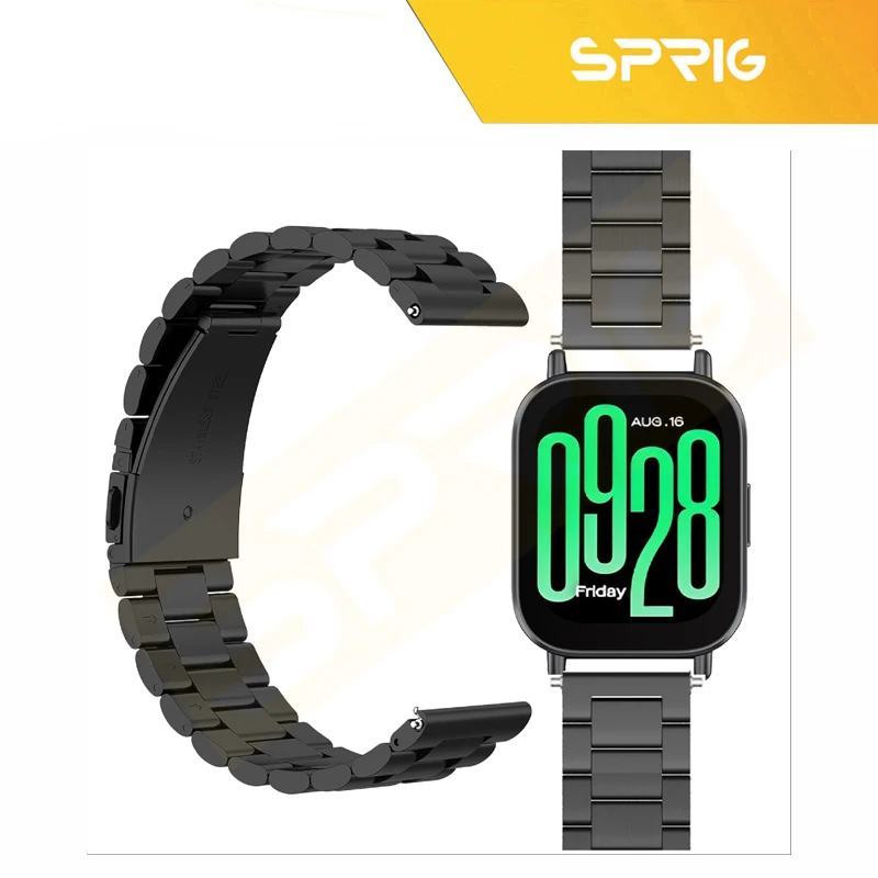 بند اسپریگ مدل 3Bead Guard مناسب برای ساعت هوشمند شیائومی Redmi watch 5 active به همراه کاور