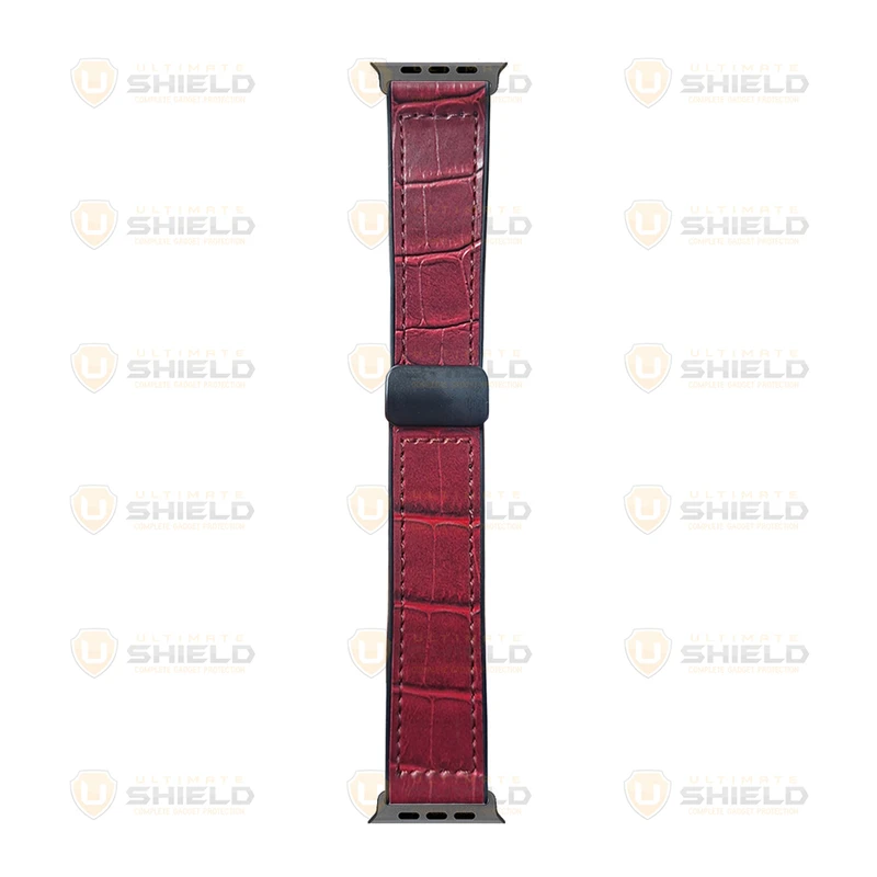 بند آلتیمیت شیلد مدل BB Leather Mag مناسب برای اپل واچ 38/40/41 میلی متری