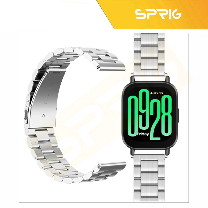 بند اسپریگ مدل 3Bead Guard مناسب برای ساعت هوشمند شیائومی Redmi watch 5 active به همراه کاور