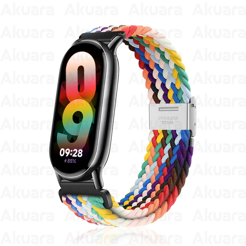 بند ساعت آکوآرا مدل Woven GK مناسب برای ساعت هوشمند شیائومی Mi Band 8