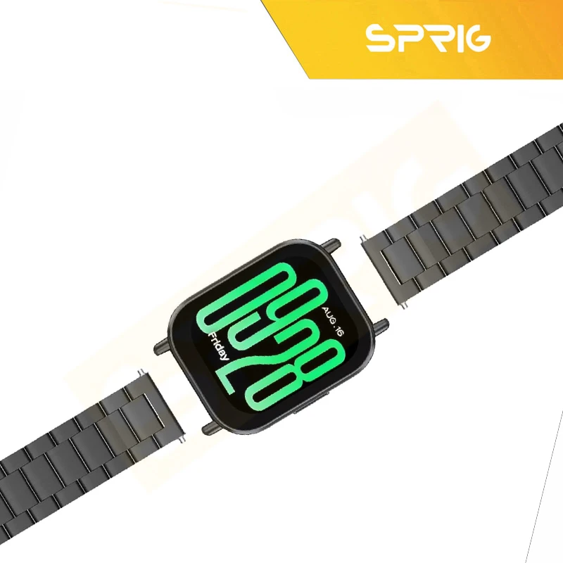 بند اسپریگ مدل 3Bead Guard مناسب برای ساعت هوشمند شیائومی Redmi watch 5 active به همراه کاور