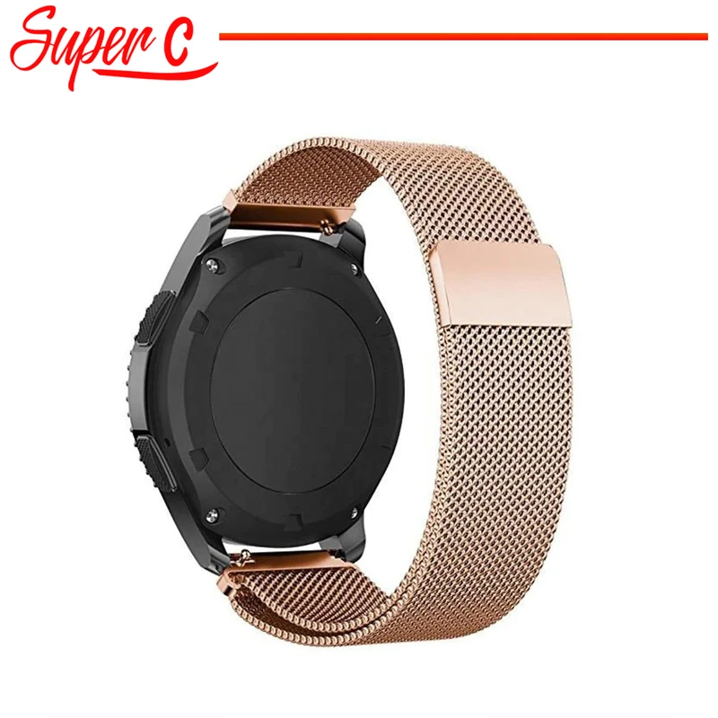 بند سوپرسی مدل Milanese مناسب برای ساعت هوشمند سامسونگ Galaxy Watch 3 41mm / Watch 4 40mm / Watch 4 42mm / Watch 4 44mm / Watch 4 46mm