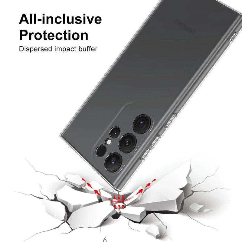 کاور آکوآرا مدل Clear مناسب برای گوشی موبایل سامسونگ Galaxy S25 Ultra