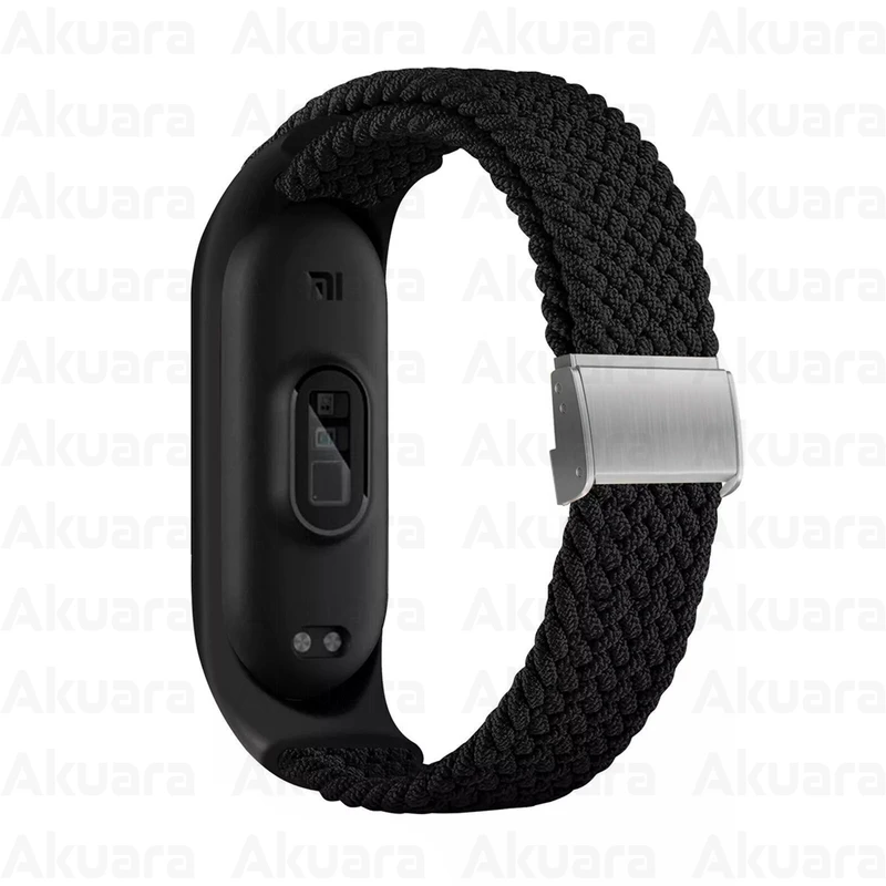بند ساعت آکوآرا مدل Woven GK مناسب برای ساعت هوشمند شیائومی Mi Band 5/6/7