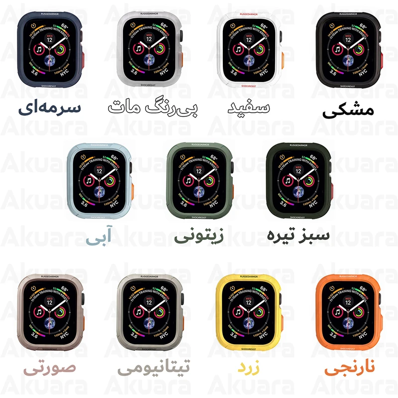 کاور آکوآرا مدل RGD مناسب برای اپل واچ Ultra / Ultra 2 49mm