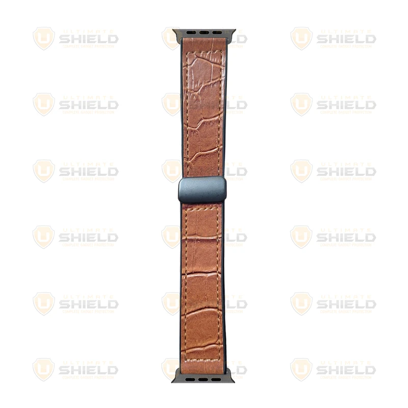 بند آلتیمیت شیلد مدل BB Leather Mag مناسب برای اپل واچ 38/40/41 میلی متری