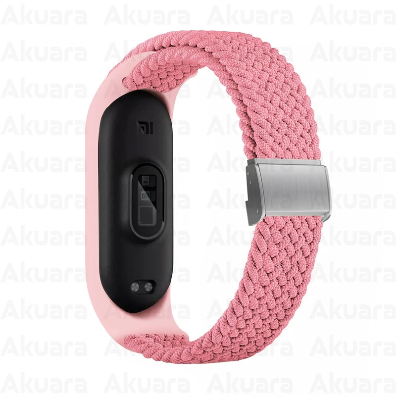 بند ساعت آکوآرا مدل Woven GK مناسب برای ساعت هوشمند شیائومی Mi Band 3/4/5/6/7