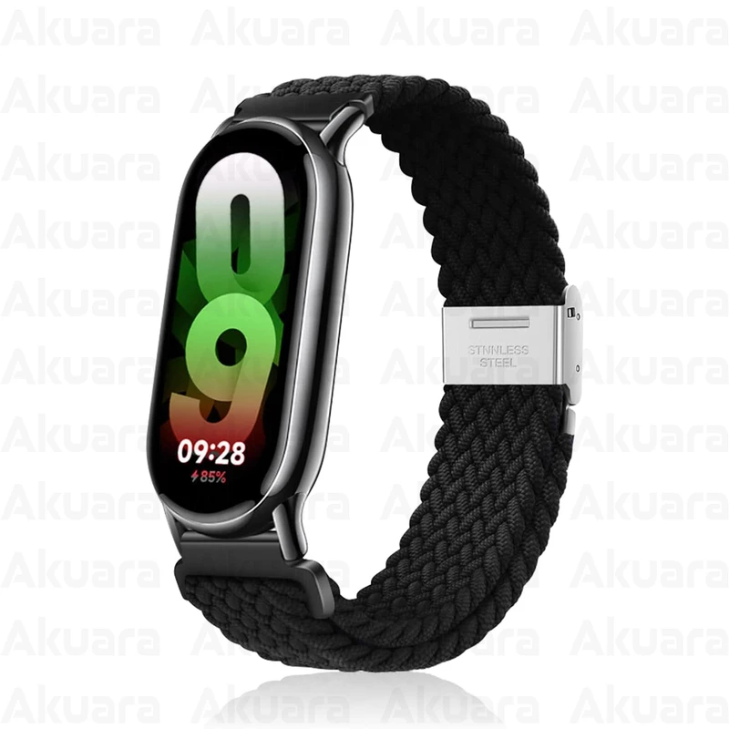 بند ساعت آکوآرا مدل Woven GK مناسب برای ساعت هوشمند شیائومی Mi Band 9