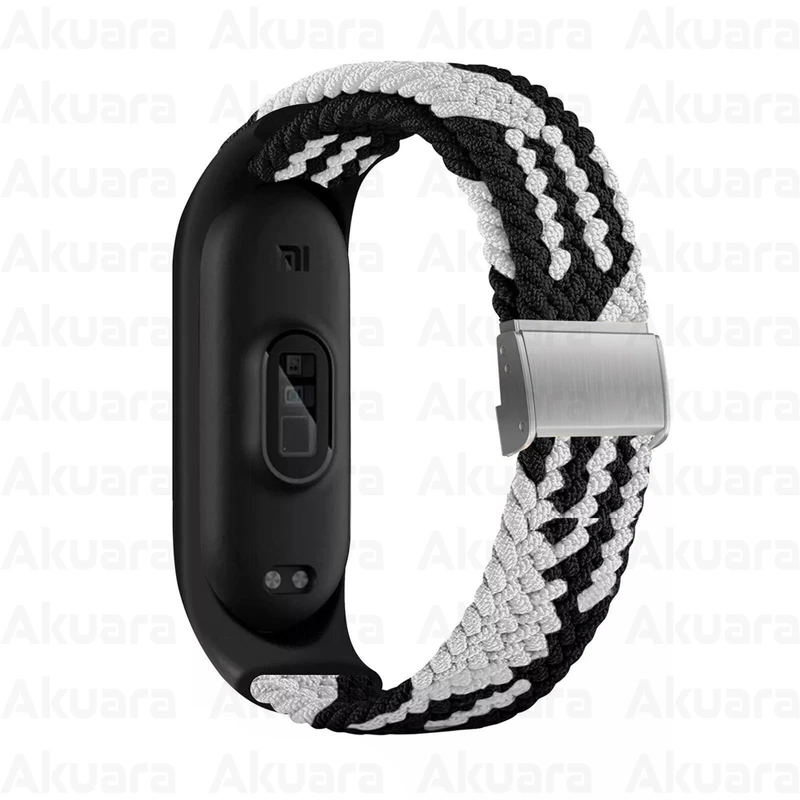 بند ساعت آکوآرا مدل Woven GK مناسب برای ساعت هوشمند شیائومی Mi Band 5/6/7