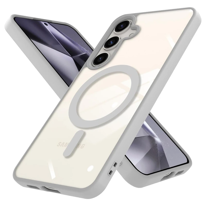 کاور آکوآرا مدل MagSafe BKRNG مناسب برای گوشی موبایل سامسونگ Galaxy S23 FE به همراه محافظ لنز دوربین