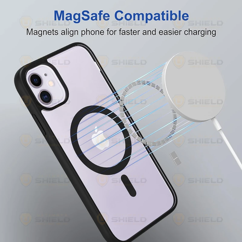کاور آلتیمیت شیلد مدل Magsafe BRD Ring مناسب برای گوشی موبایل اپل iPhone 12 به همراه محافظ لنز دوربین