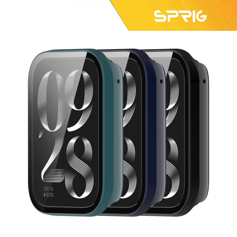 کاور اسپریگ مدل Hard Protection مناسب برای ساعت هوشمند شیائومی Mi band 9 Pro