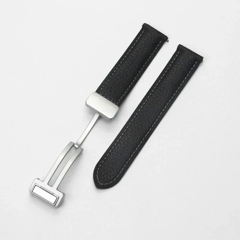بند اسپریگ مدل MAG Leather TW مناسب برای ساعت هوشمند گلوریمی GX Race size 22mm