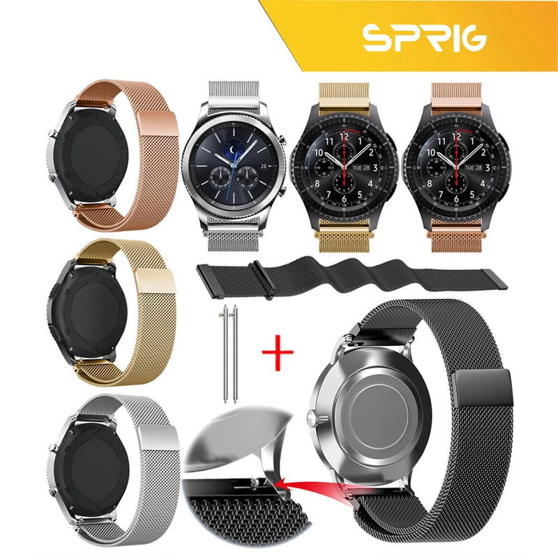 بند اسپریگ مدل Milanese TW مناسب برای ساعت هوشمند شیائومی w02