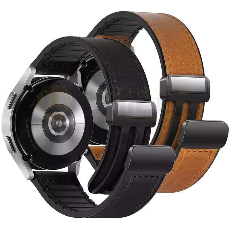 بند آلتیمیت شیلد مدل Sic Leather MG TW مناسب برای ساعت هوشمند میبرو X1 / C3 / C4 سایز 22 میلی متری