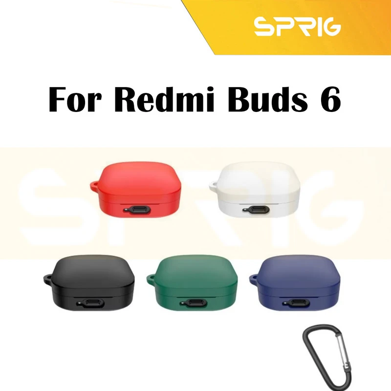 کاور اسپریگ مدل Silicone-SP مناسب برای کیس هدفون بلوتوثی شیائومی Redmi Buds 6