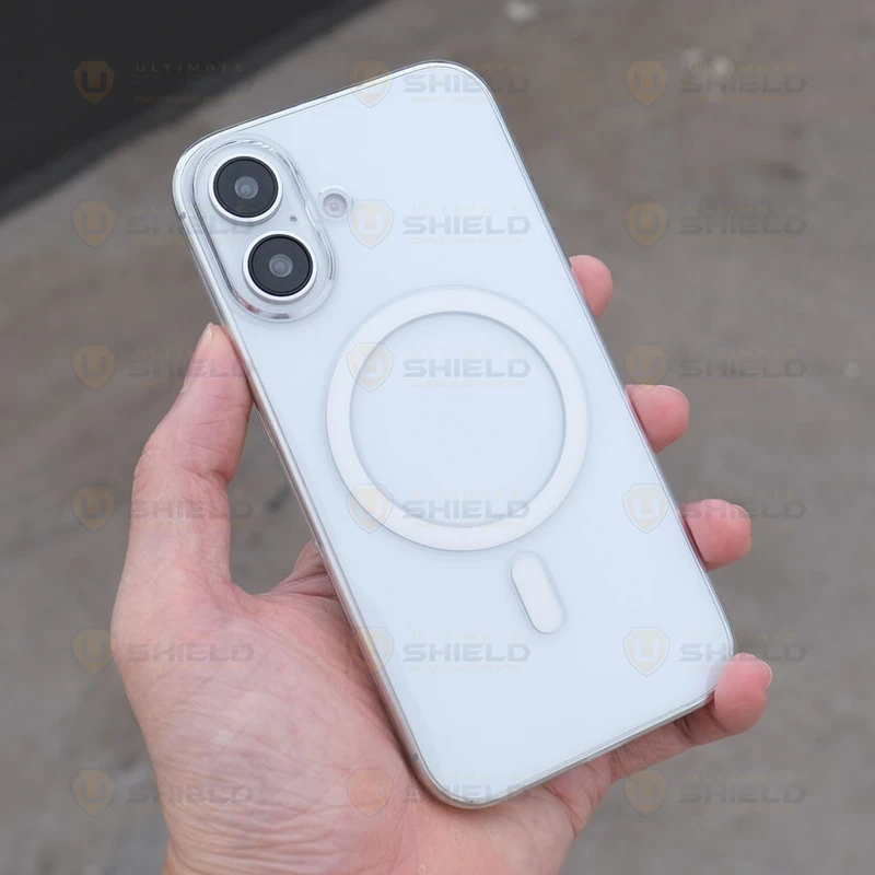 کاور آلتیمیت شیلد مدل Magsafe CLR Ring مناسب برای گوشی موبایل اپل iPhone 16 به همراه محافظ لنز دوربین