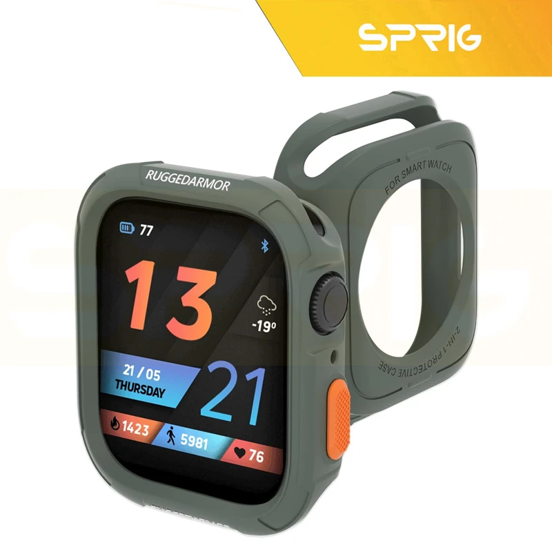 کاور اسپریگ مدل Rugged Armor مناسب برای اپل واچ Series 10 46mm