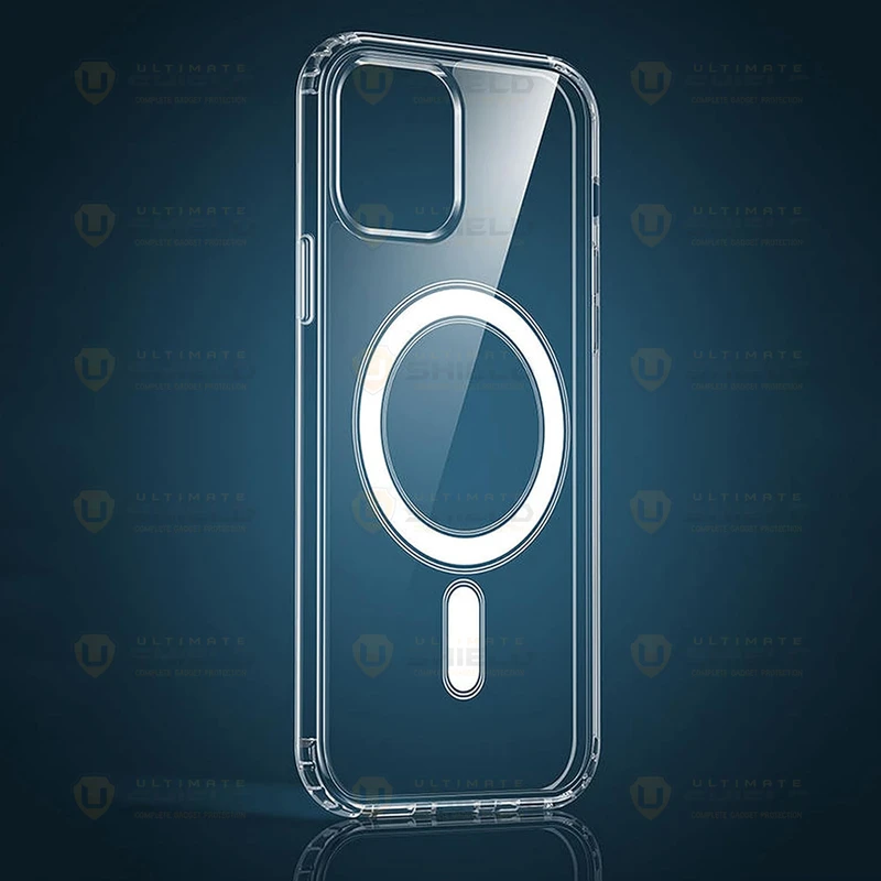 کاور آلتیمیت شیلد مدل Magsafe CLR Ring مناسب برای گوشی موبایل اپل iPhone 12 به همراه محافظ لنز دوربین