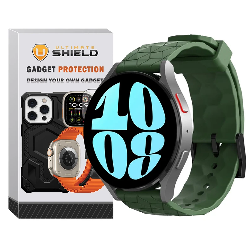 بند آلتیمیت شیلد مدل Ball Band مناسب برای ساعت هوشمند سامسونگ Galaxy Watch 6 Classic 47mm