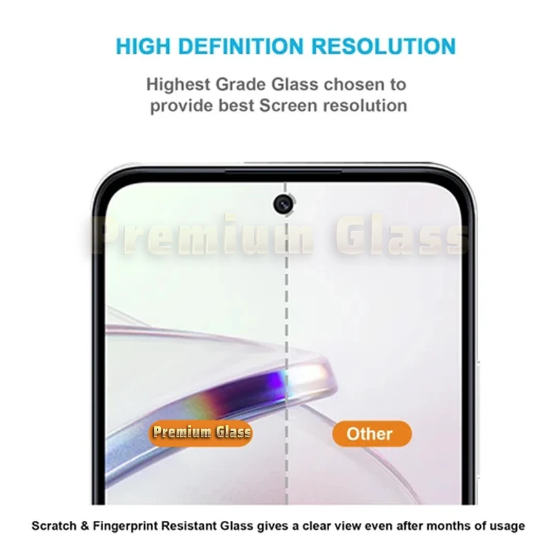 محافظ صفحه نمایش آکوآرا مدل Premium Fring مناسب برای گوشی موبایل شیائومی Redmi Note 14 4G به همراه محافظ لنز دوربین