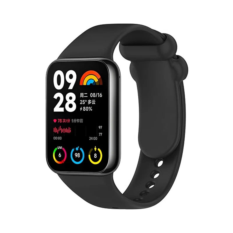 بند ساعت آکوآرا مدل Silic DMP مناسب برای ساعت هوشمند شیائومی Mi band 8 Pro