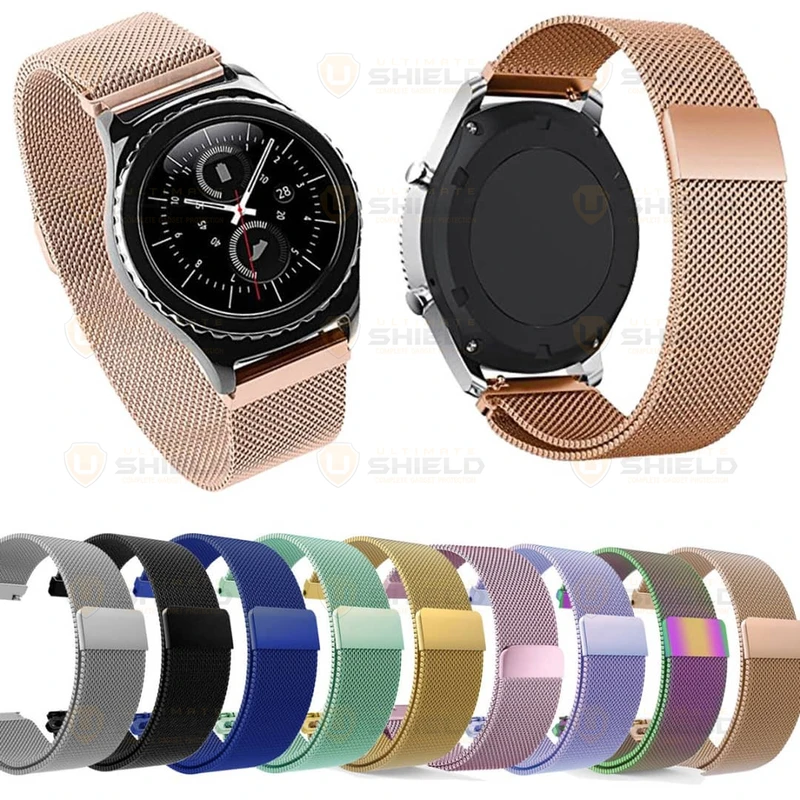 بند آلتیمیت شیلد مدل MilanStrap TW مناسب برای ساعت هوشمند 22 میلی متری سامسونگ Galaxy Watch 3 45mm / Gear S3 Frontier / Gear S3 Classic
