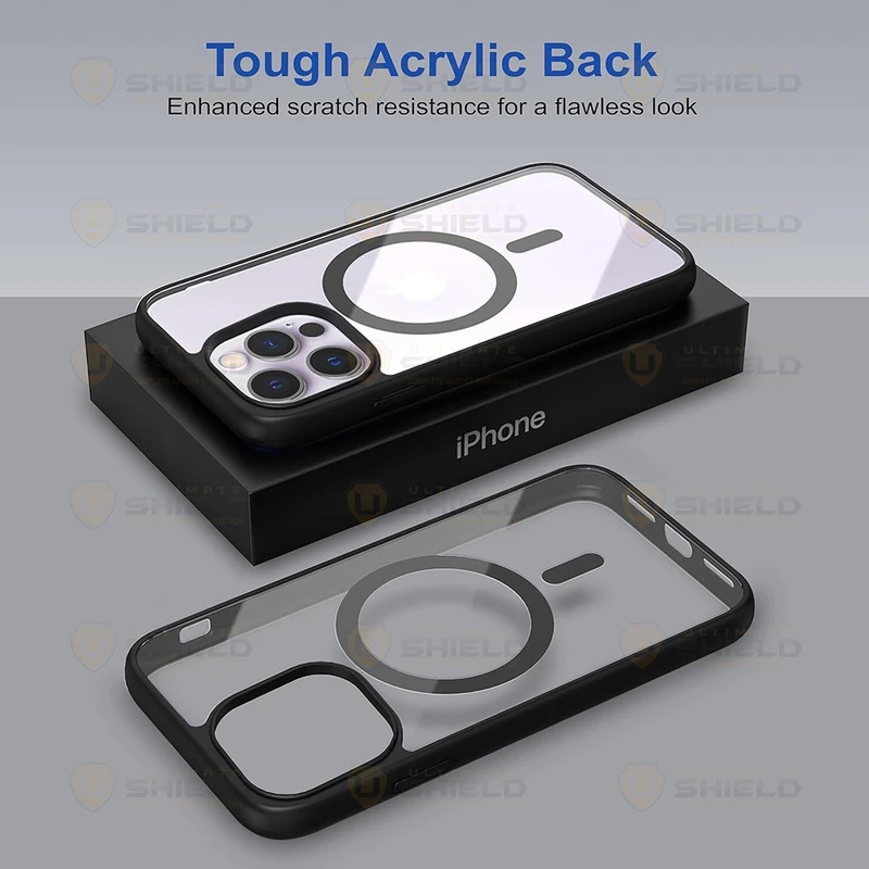 کاور آلتیمیت شیلد مدل Magsafe BRD RngFl مناسب برای گوشی موبایل اپل iPhone 13 Pro به همراه محافظ لنز دوربین و محافظ صفحه نمایش