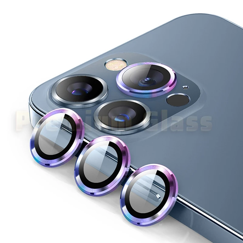 محافظ لنز دوربین آکوآرا مدل Ringi Premium مناسب برای گوشی موبایل اپل iPhone 13 pro / 13 pro max