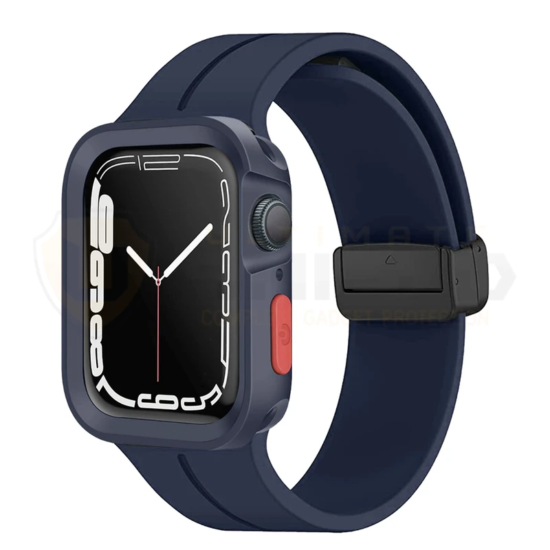 بند آلتیمیت شیلد مدل SIC Mag Defender مناسب برای اپل واچ سری 7/8/9 سایز 41mm به همراه کاور