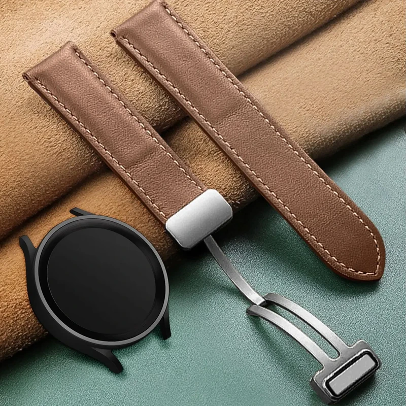 بند برنارد مدل Mag Leather BR TW مناسب برای ساعت هوشمند سامسونگ Galaxy Watch Gear S2 Classic / Gear S3 / Gear Sport